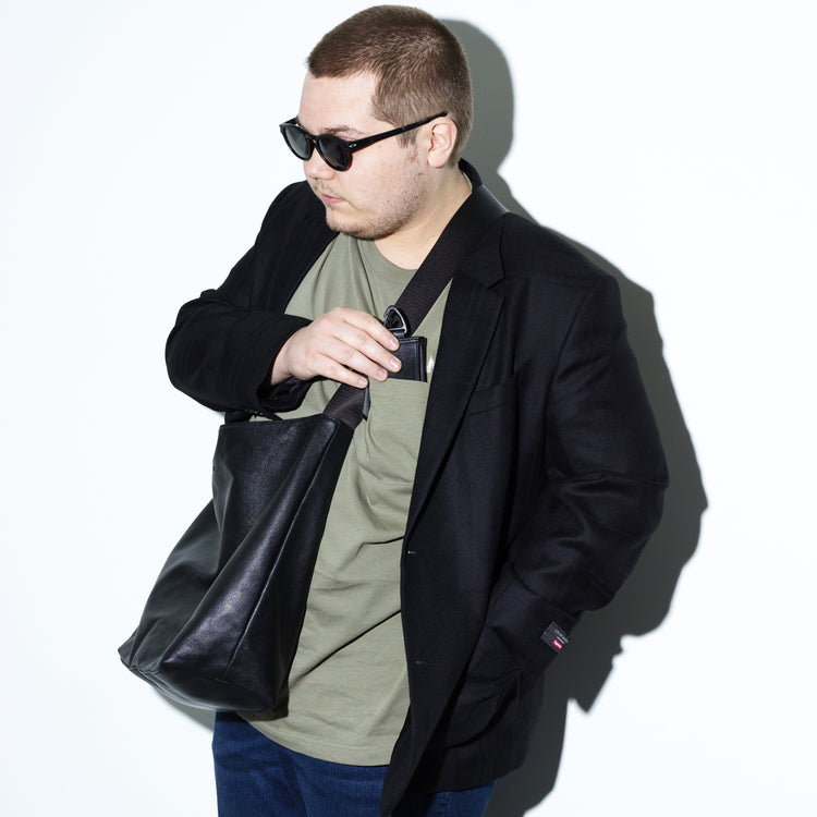 PACKING/ LEATHER MESSENGER　PA-043