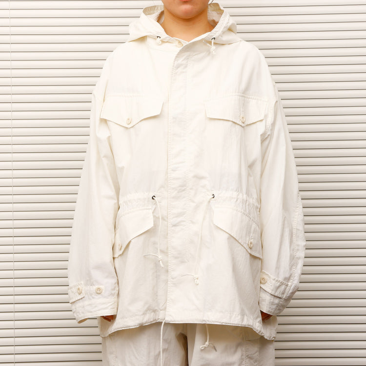 ARMY TWILL / Nylon OX Hooded Coat