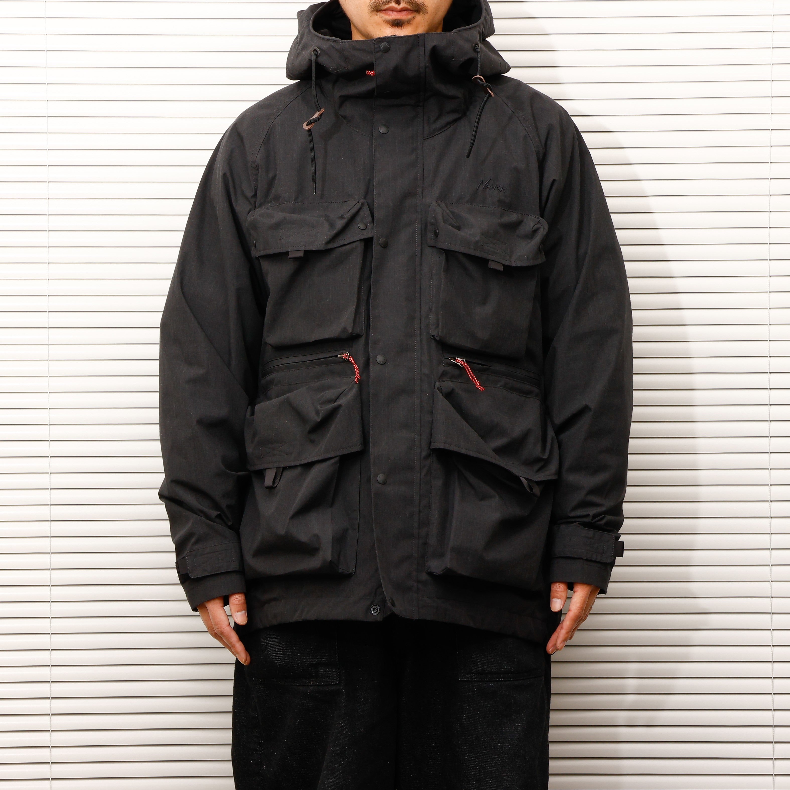 NANGA TAKIBI タキビ MOUNTAIN PARKA 黒　XL NANGA / TAKIBI MOUNTAIN PARKA / タキビマウンテンパーカー – CASDAY