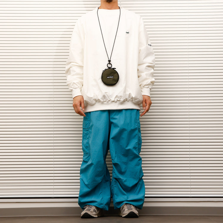 WILD THINGS / CIRCLE NECK WALLET(X-PAC&amp;SPECTRA) SP BLACK