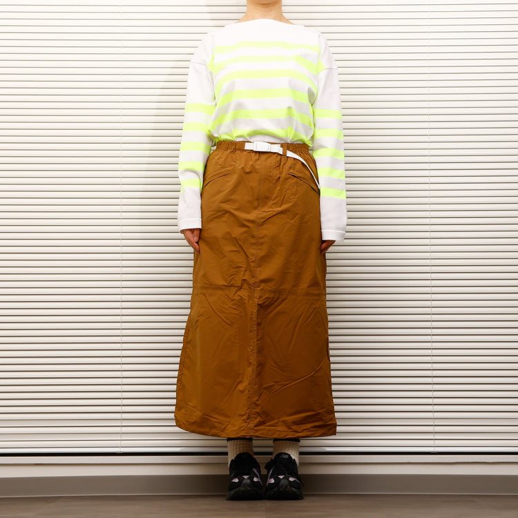 maillot / Panel Border Basque  MAK-23111 WHITE*WIDE HI WELLOW