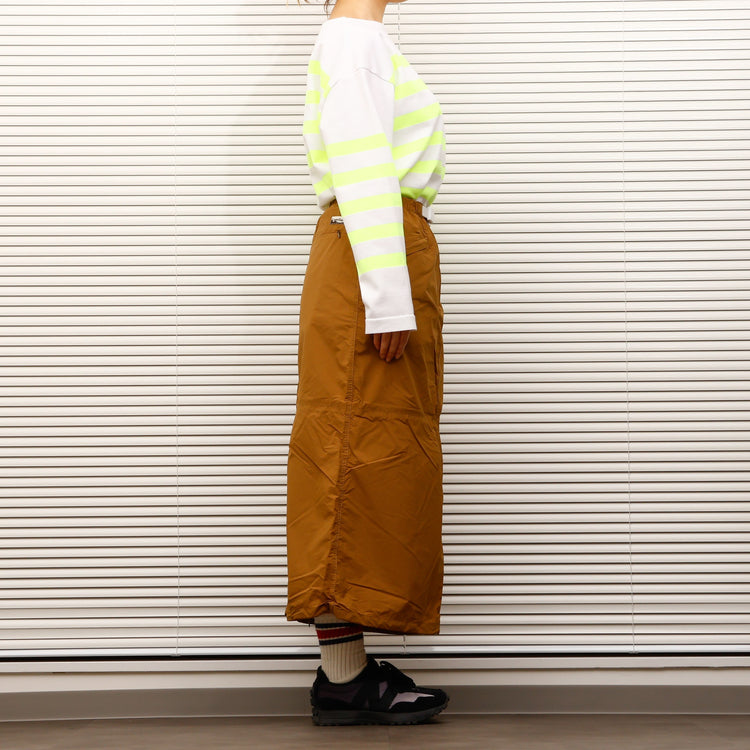 maillot / Panel Border Basque  MAK-23111 WHITE*WIDE HI WELLOW