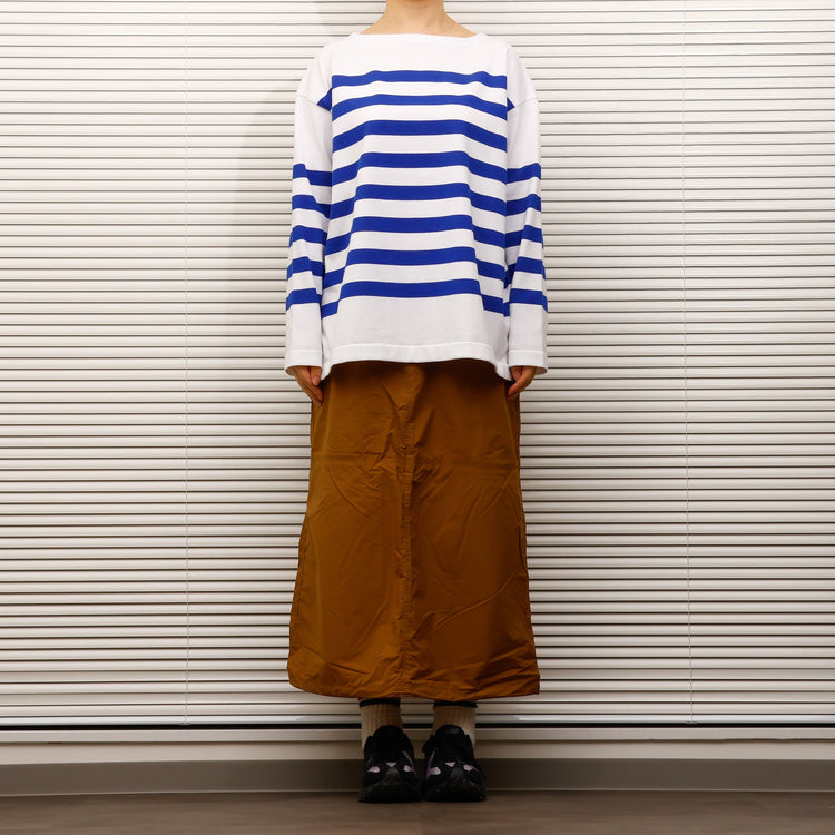 maillot / Panel Border Basque  MAK-23111 WHITE*WIDE ROYAL