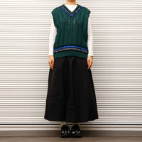 WILD THINGS / FLARE SKIRT BLACK