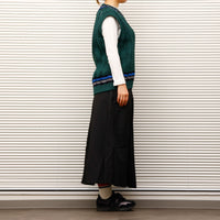 COOHEM  / SUKASHI TILDEN KNIT V/T GREEN