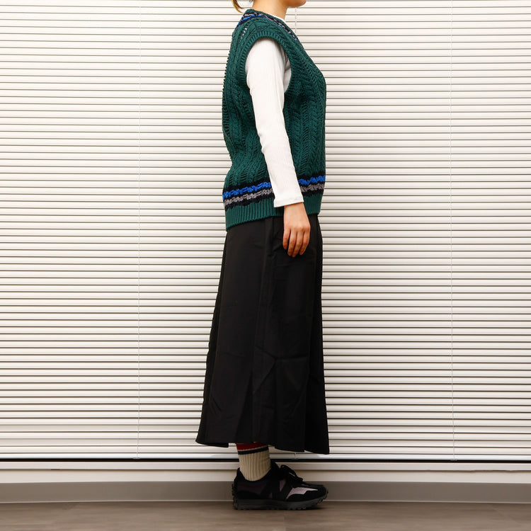 COOHEM  / SUKASHI TILDEN KNIT V/T GREEN