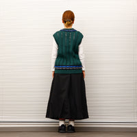 COOHEM  / SUKASHI TILDEN KNIT V/T GREEN