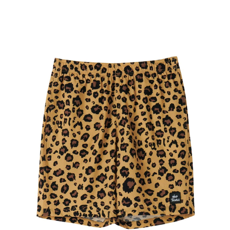 WILD THINGS / PRINT BASE SHORTS プリントベースショーツ LEOPARD