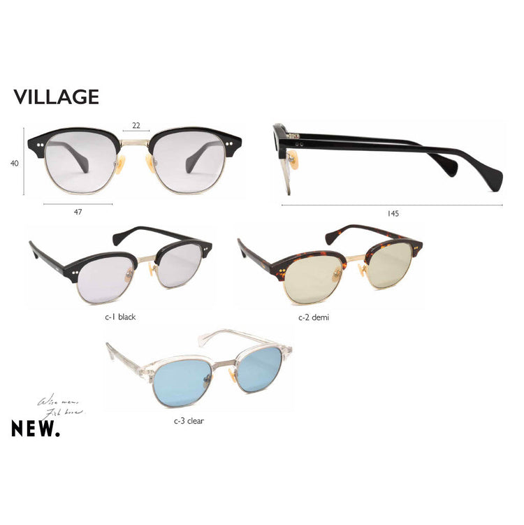 NEW. / VILLAGE Sunglasses