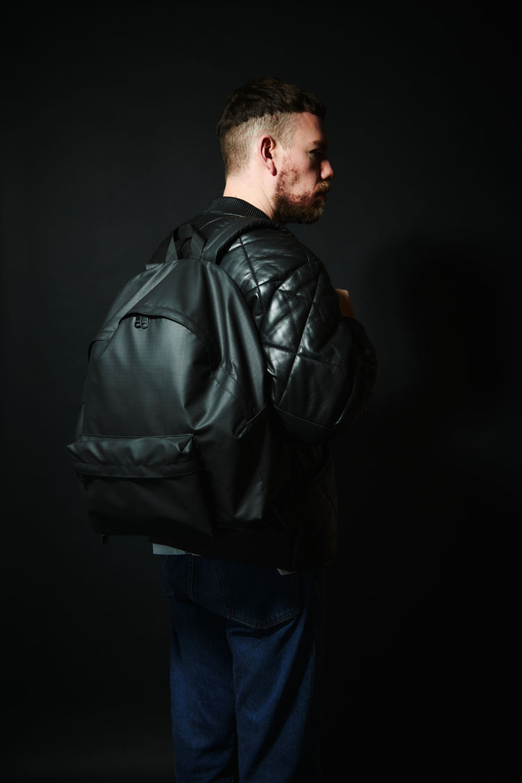 PACKING  MAT RIP BACKPACK BLACK  PA-054　