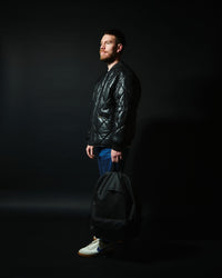 PACKING  MAT RIP BACKPACK BLACK  PA-054　