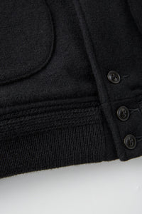 OLD JOE BRAND BUTTON-FRONT CAMPBELL JACKET ONYX*DUNE