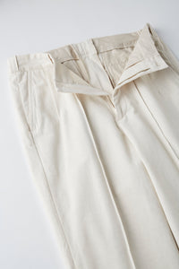 OLD JOE BRAND   FRONT TUCK ARMY TROUSER NATURAL