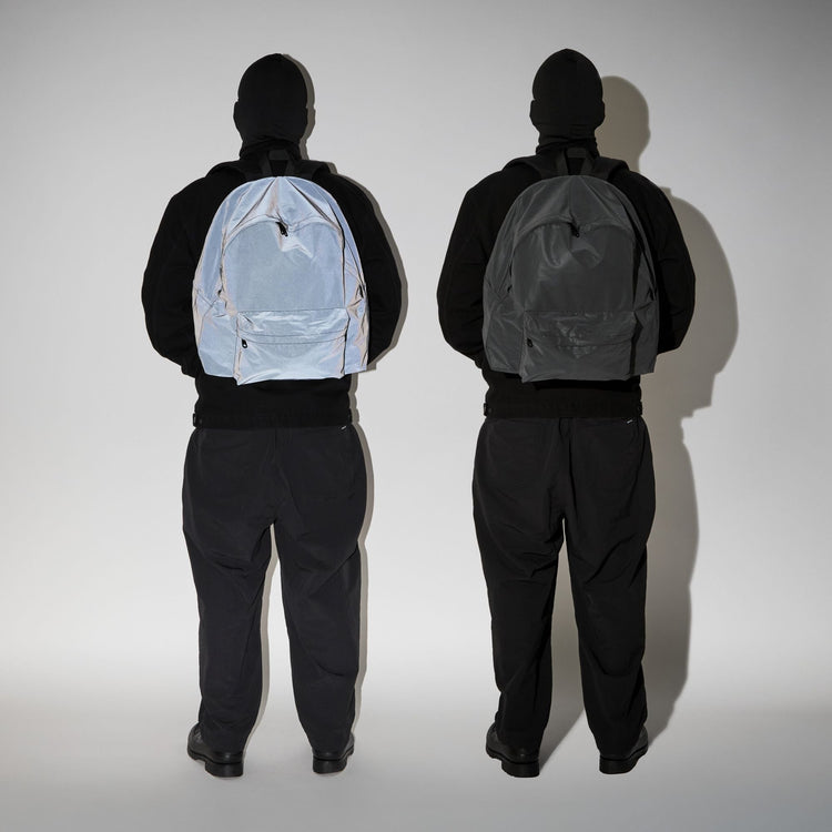 PACKING BLACK REFLECTIVE BACKPACK PA-057