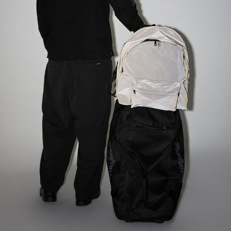 PACKING BLACK REFLECTIVE BACKPACK PA-057