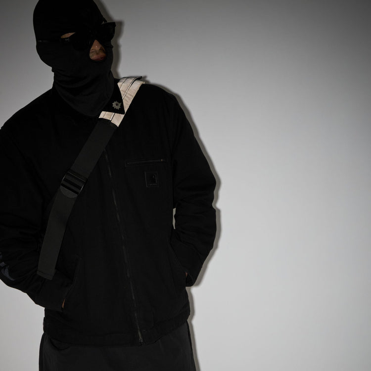 PACKING BLACK REFLECTIVE MESSENGER PA-058