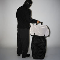 PACKING BLACK REFLECTIVE MESSENGER PA-058