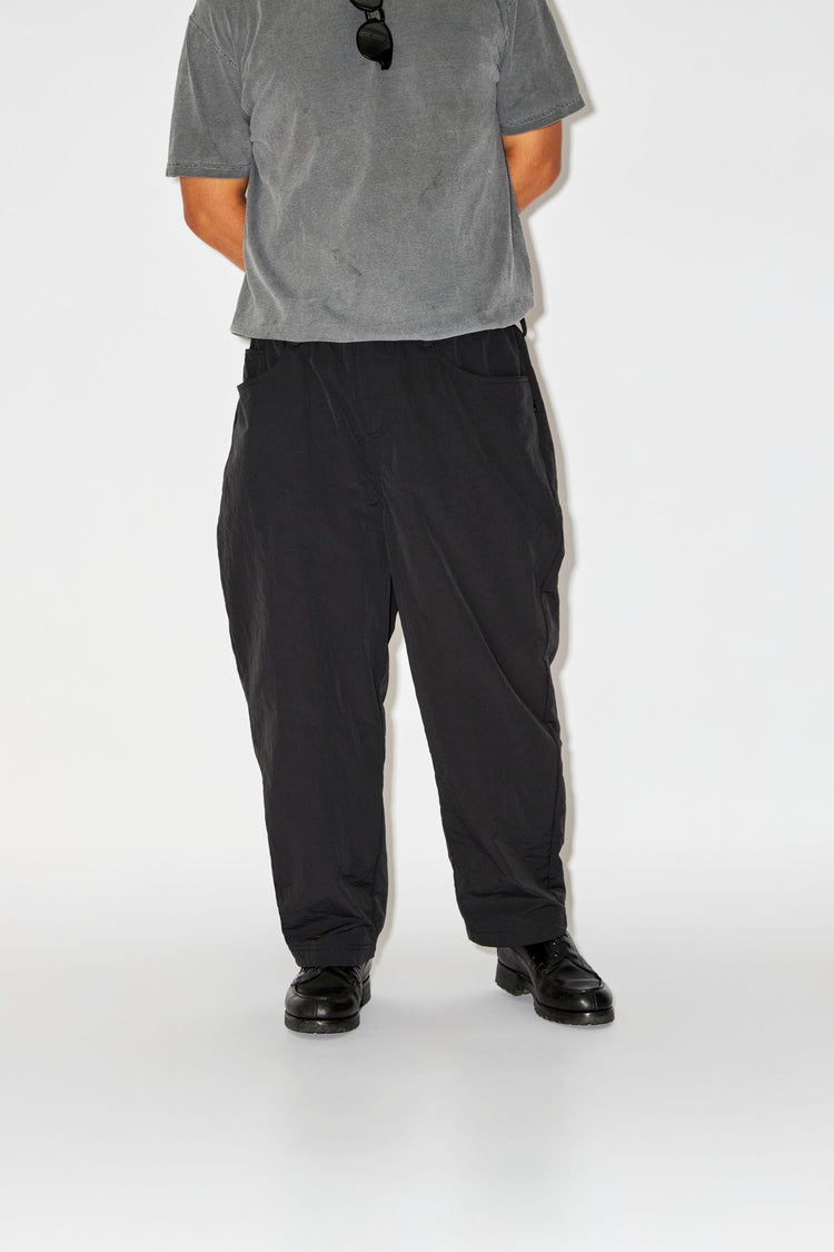 BAGGYSHORTS BA-002 BAGGY 7P PANTS BLACK