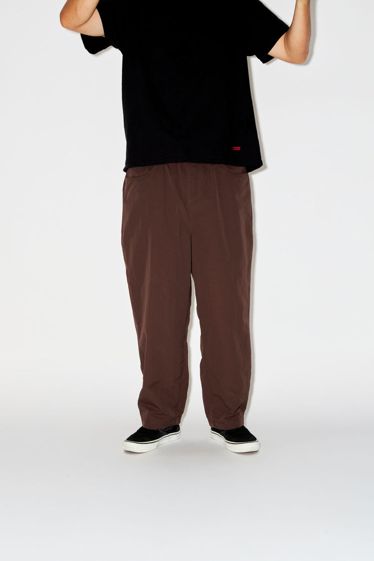 BAGGYSHORTS BA-002 BAGGY 7P PANTS BROWN