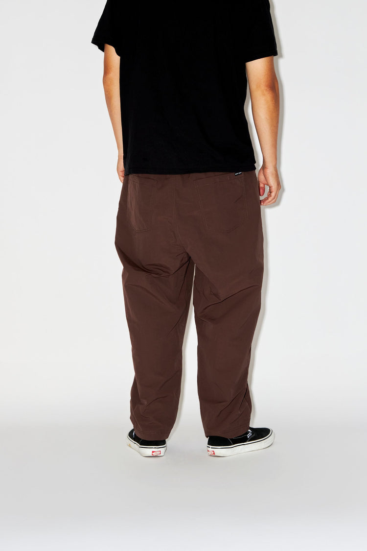 BAGGYSHORTS BA-002 BAGGY 7P PANTS BROWN