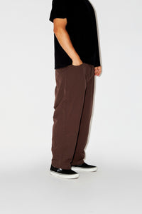 BAGGYSHORTS BA-002 BAGGY 7P PANTS BROWN
