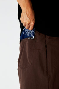 BAGGYSHORTS BA-002 BAGGY 7P PANTS BROWN