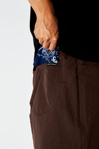 BAGGYSHORTS  BA-002 BAGGY 7P PANTS BROWN