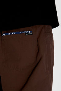 BAGGYSHORTS BA-002 BAGGY 7P PANTS BROWN
