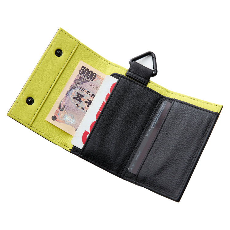 PACKING PA-062 NEW LEATHER WALLET (Cowhide) YELLOW