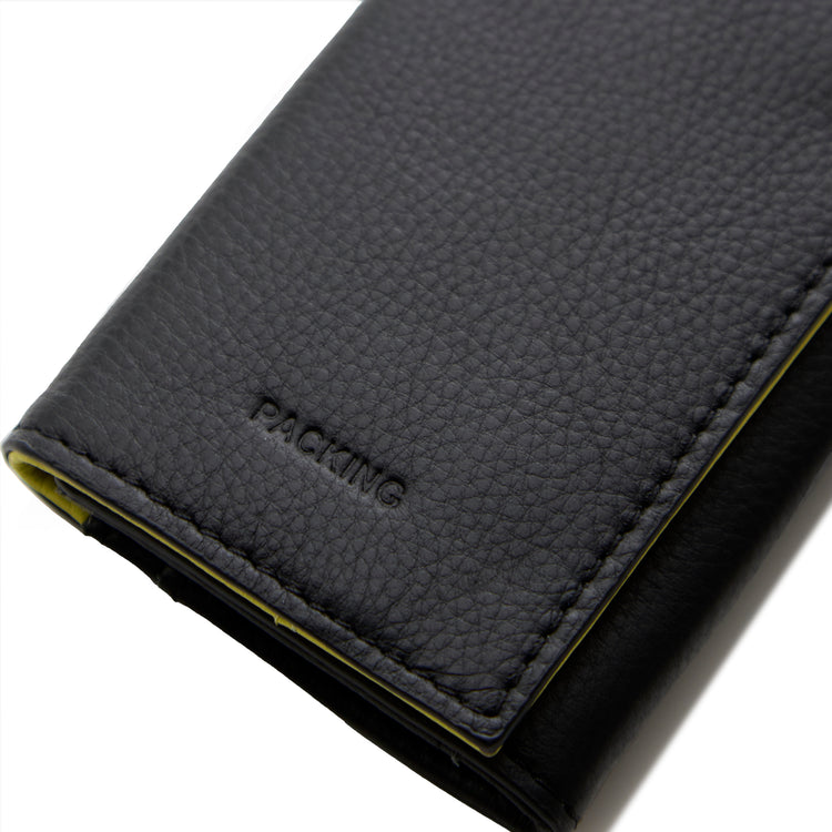 PACKING PA-062 NEW LEATHER WALLET (Cowhide) YELLOW