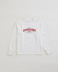 THE SHINZONE / Wandervogel CLUB LONG SLEEVE TEE 01 WHITE