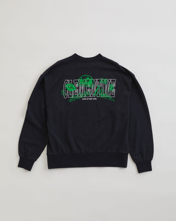 THE SHINZONE  CLEMENTINE SWEATSHIRT 85 NAVY