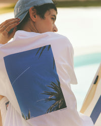 THE SHINZONE / POOLSIDE TEE 01 WHITE