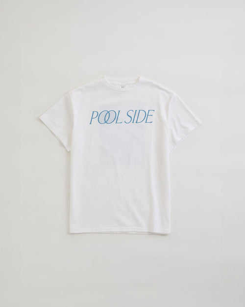 THE SHINZONE / POOLSIDE TEE 01 WHITE