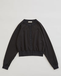 THE SHINZONE  SHEER LONG SLEEVES CARDIGAN 05 C.GRAY