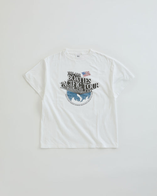 THE SHINZONE BOATIES TOUR TEE WHITE 01