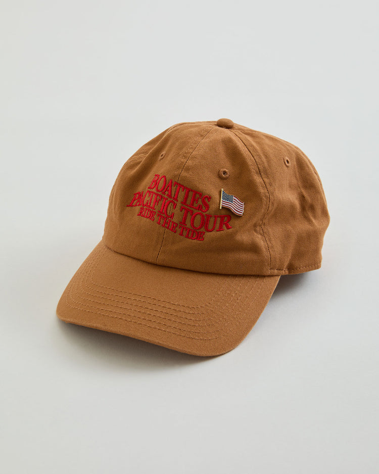 THE SHINZONE  BOATIES TOUR CAP 42 CAMEL