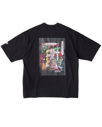 FITFOR/ ARTIST WIDE HALF SLEEVE TEE 205C BLACK