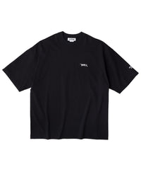FITFOR/ ARTIST WIDE HALF SLEEVE TEE 205C BLACK