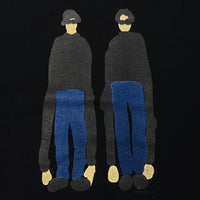 COTTON PAN / Thank You / Long TEE BLACK