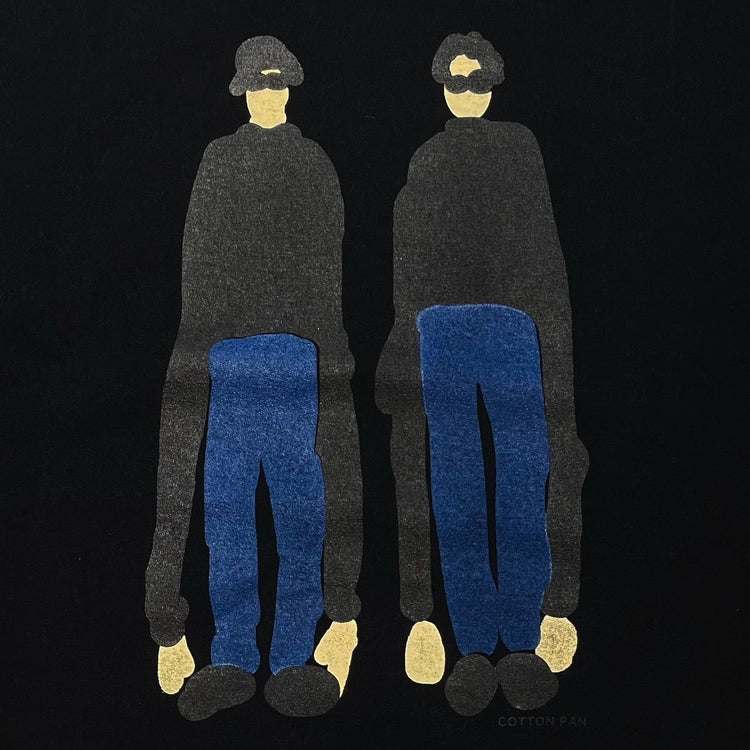 COTTON PAN / Thank You / Long TEE BLACK