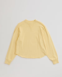 THE SHINZONE  W GAZETTE PULLOVER 51 LIGHT YELLOW