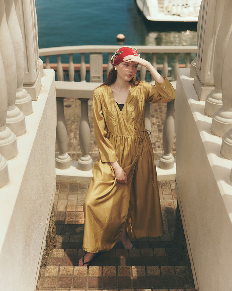 THE SHINZONE  CACHECOEUR DRESS 07 BLACK