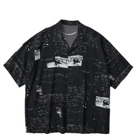 PORTER CLASSIC / ALOHA SHIRT DRIVE-IN THEATER BLACK