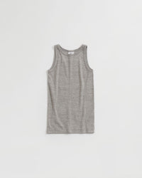 THE SHINZONE / CIRCULAR RIB TANKTOP 06 GRAY