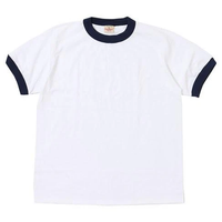 Goodwear / S/S RINGER TEE / Short Sleeve Ringer Tee WHITE/NAVY