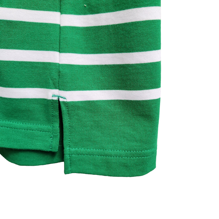 MONT KEMMEL/  パネルボーダー長袖バスクTシャツ