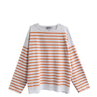 MONT KEMMEL/  パネルボーダー長袖バスクTシャツ