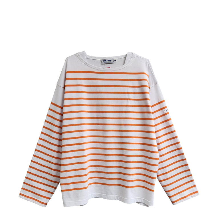 MONT KEMMEL/  パネルボーダー長袖バスクTシャツ