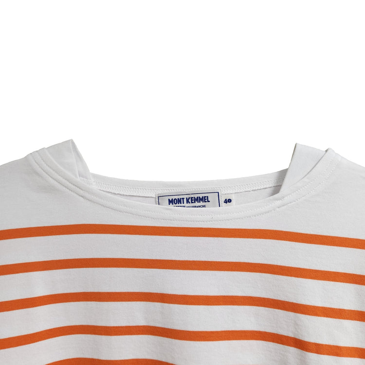 MONT KEMMEL/  パネルボーダー長袖バスクTシャツ